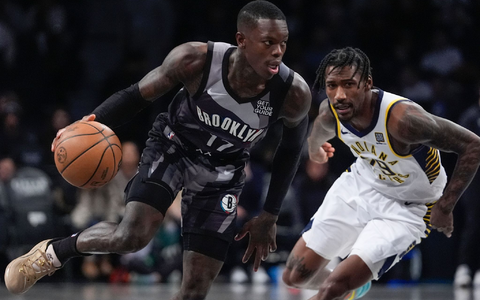Dennis Schröder spielt eine starke Saison und und wechselt nun den Club. - Foto: Frank Franklin II/AP/dpa