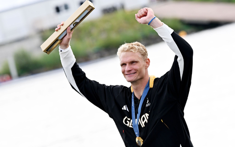 In Paris und Baden-Baden ganz oben: Ruderer Oliver Zeidler. - Foto: Sebastian Kahnert/dpa