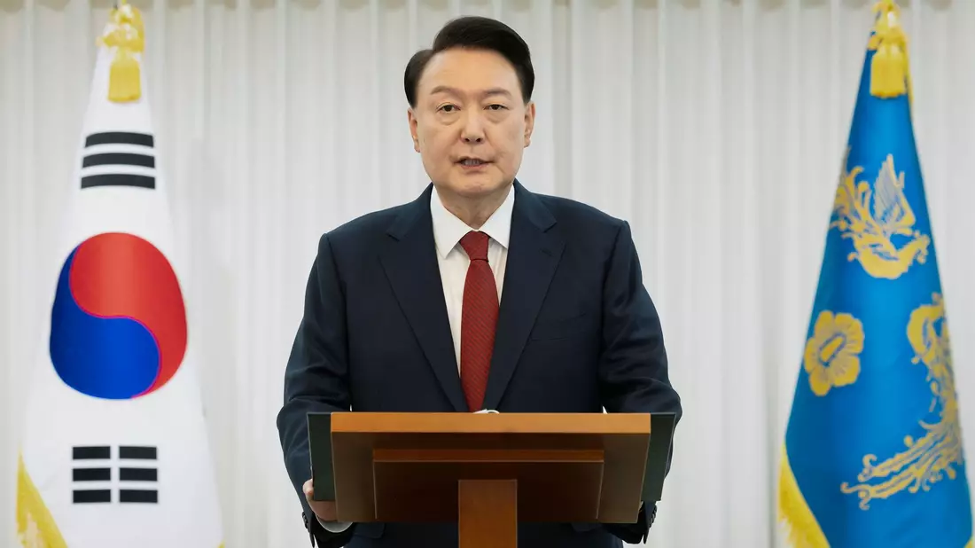 Die Staatsanwaltschaft hat Yoon für eine Befragung vorgeladen. (Archivbild) - Bild: Uncredited/South Korean President Office via Yonhap/AP/dpa