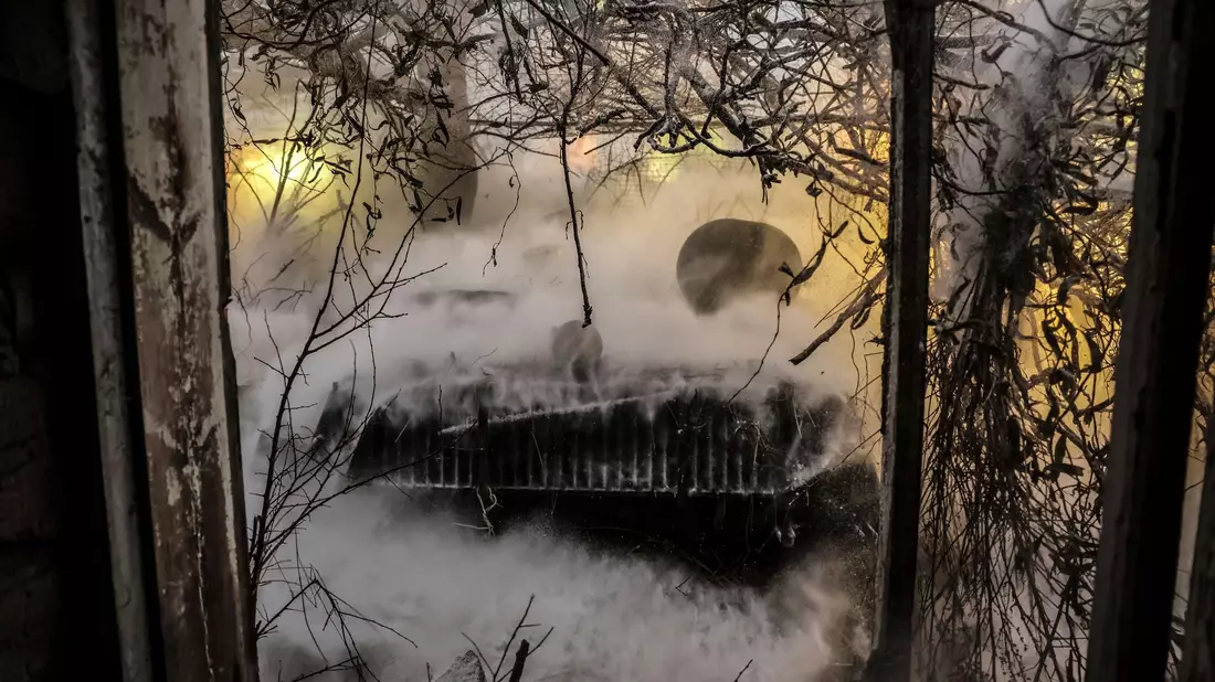 Schwere Kämpfe in der Ukraine dauern an. (Archivbild) - Bild: Oleg Petrasiuk/Ukrainian 24th Mechanised Brigade via AP/dpa