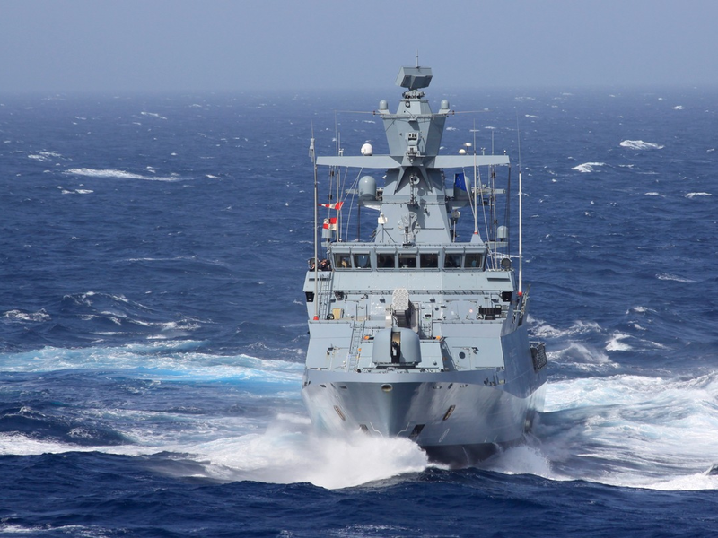 Korvette Ludwigshafen am Rhein pünktlich vor Weihnachten aus dem UN-Einsatz zurück - Foto: presseportal.de