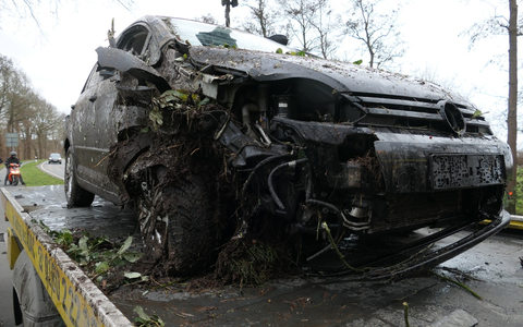 POL-CUX: Starker Seitenwind verursacht Verkehrsunfall auf der B73 im Bereich Neuhaus - Seniorin leicht verletzt (Foto im Anhang) - Foto: presseportal.de