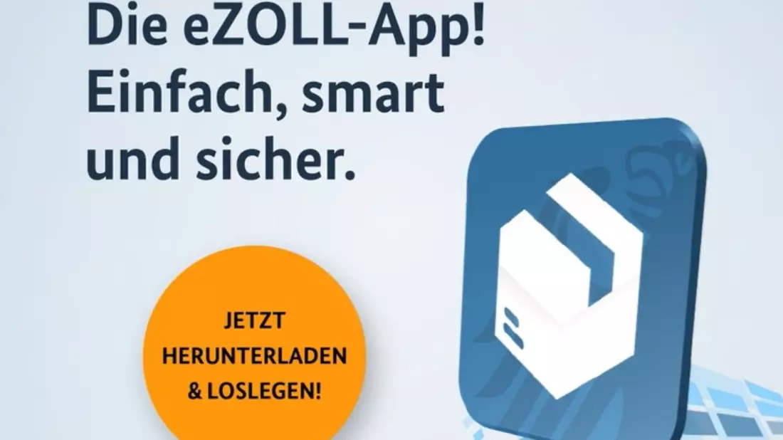 GZD: Veröffentlichung der eZOLL-App / Zollanmeldung für private Postsendungen nun mobil per App möglich - Bild: presseportal.de