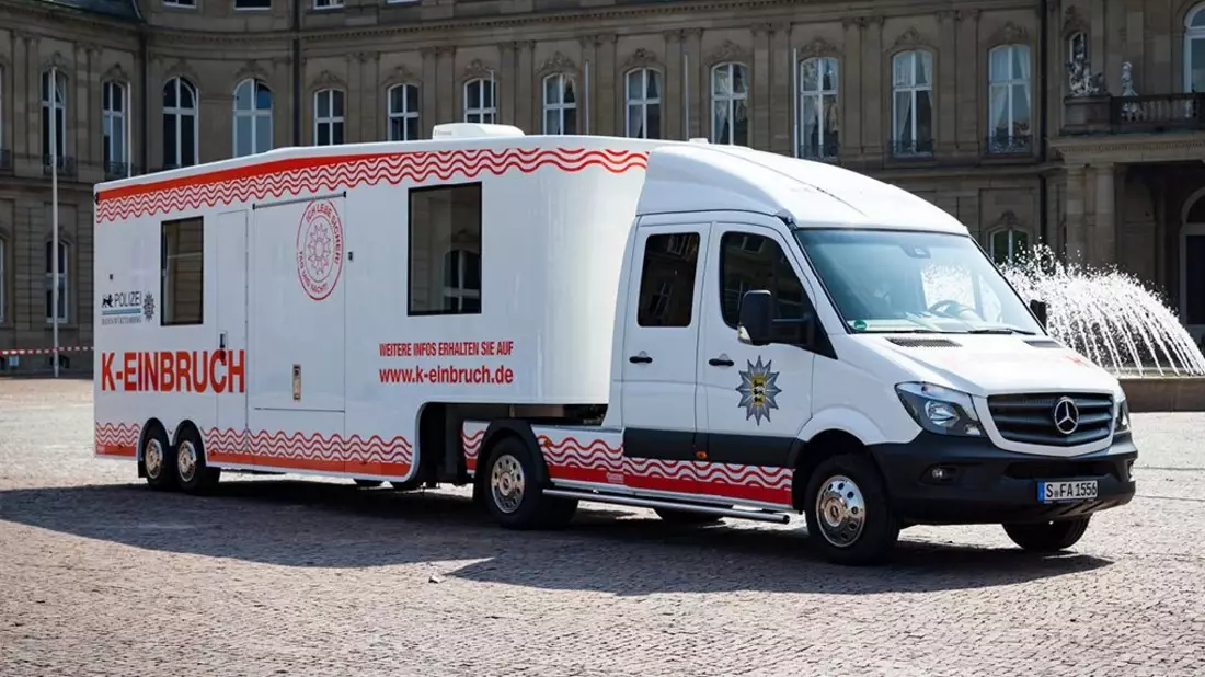 POL-LB: Böblingen: Informationen für ein sicheres Zuhause - Info-Truck der Polizei beim Bauernmarkt - Bild: presseportal.de