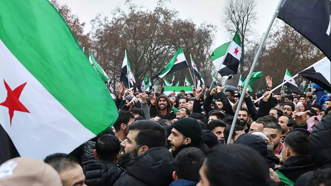 Syrer in Deutschland feiern den Sturz von Assad in Syrien (Archiv) - Bild: über dts Nachrichtenagentur
