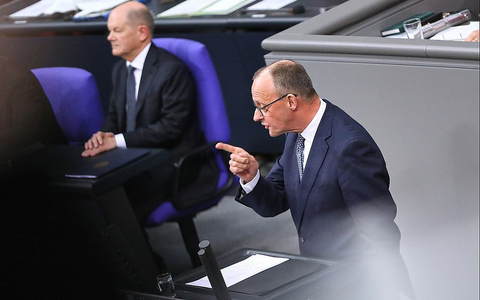 Olaf Scholz und Friedrich Merz am 16.12.2024 - Foto: über dts Nachrichtenagentur