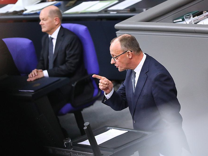 Olaf Scholz und Friedrich Merz am 16.12.2024 - Foto: über dts Nachrichtenagentur