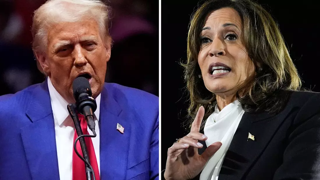 Der Republikaner Trump hat sich bei der Wahl am 5. November gegen die Demokratin Harris durchgesetzt. (Archivbild) - Bild: VUCCI/MARTIN/AP/dpa
