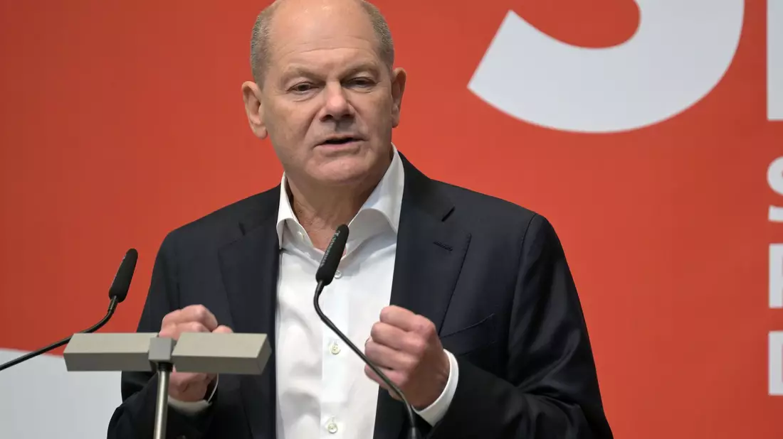 Olaf Scholz will mit dem SPD-Wahlprogramm punkten (Foto: Archiv). - Bild: Michael Bahlo/dpa