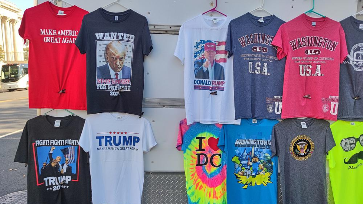Donald-Trump-T-Shirts (Archiv) - Foto: über dts Nachrichtenagentur