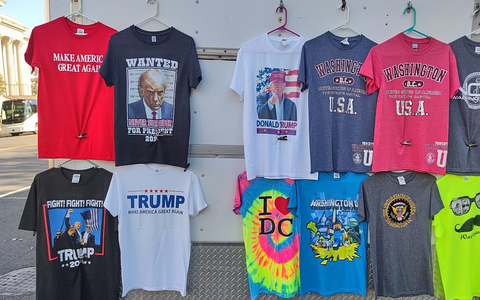 Donald-Trump-T-Shirts (Archiv) - Foto: über dts Nachrichtenagentur