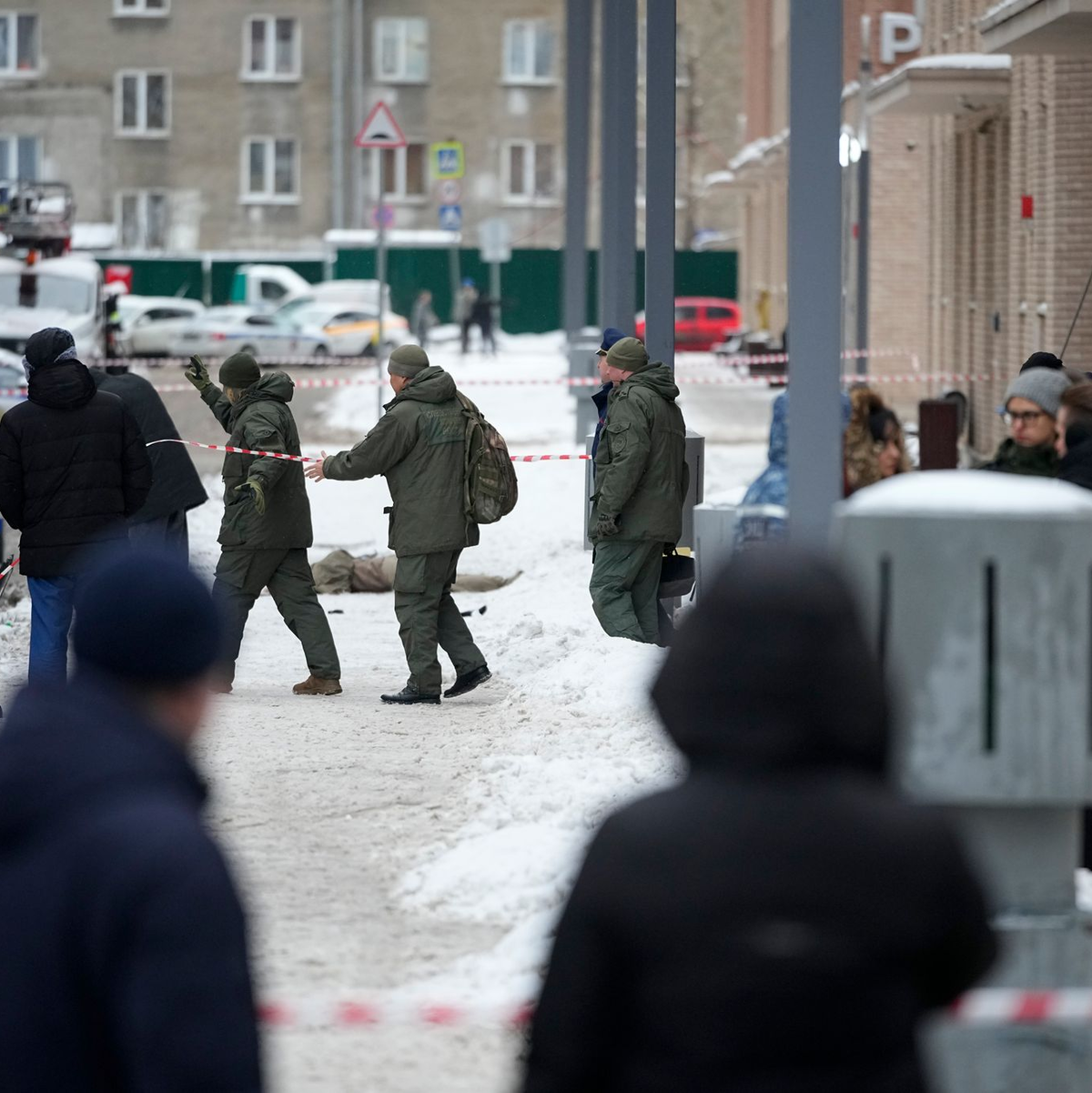 Ermittler sprechen nach dem Mord an dem russischen General Igor Kirillow von einem Terroranschlag. - Foto: Uncredited/AP/dpa