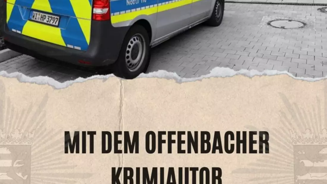 POL-OF: Fesselnde Lektüre, ganz ohne Handschellen! - Weitere Krimilesung im Polizeipräsidium - Bild: presseportal.de