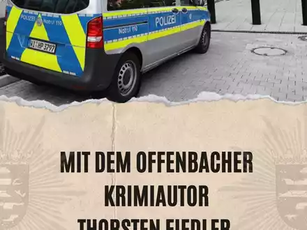POL-OF: Fesselnde Lektüre, ganz ohne Handschellen! - Weitere Krimilesung im Polizeipräsidium - Foto: presseportal.de