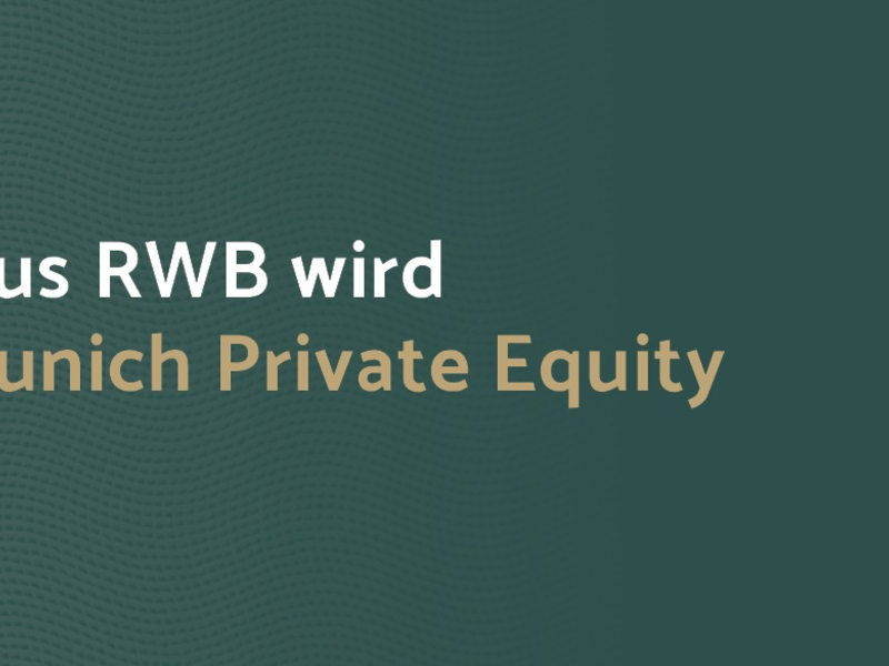 RWB heißt ab 2025 Munich Private Equity - Foto: presseportal.de