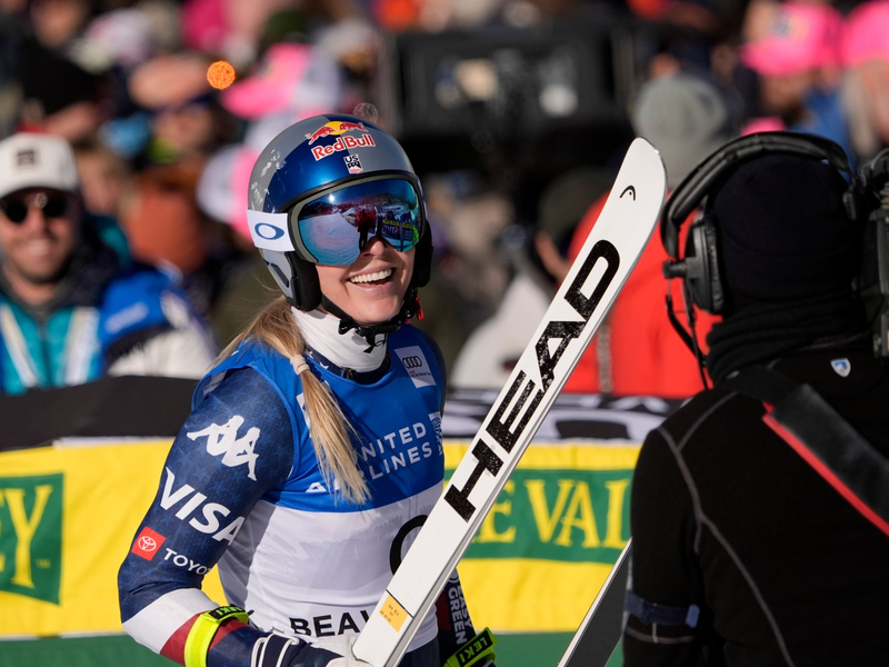 Will bei den Olympischen Winterspielen 2026 noch mal angreifen: Lindsey Vonn. - Foto: Robert F. Bukaty/AP/dpa