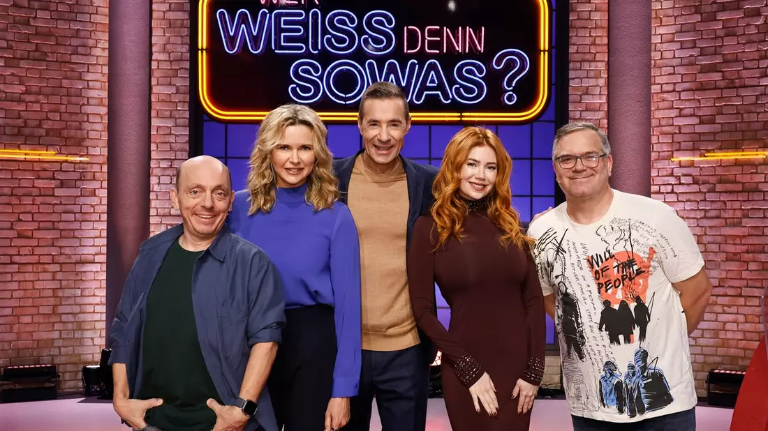 Veronica Ferres und Palina Rojinski bei Wer weiß denn sowas? am 27. Dezember 2024, um 18:00 Uhr im Ersten - Bild: presseportal.de