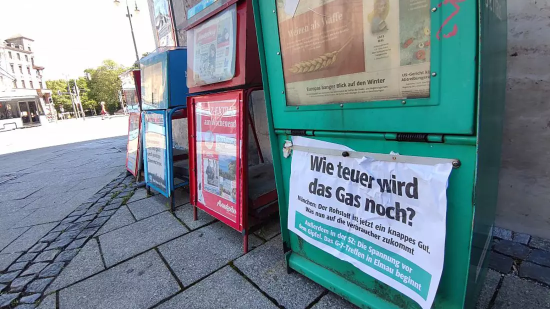 Zeitungsautomaten in München (Archiv) - Bild: über dts Nachrichtenagentur