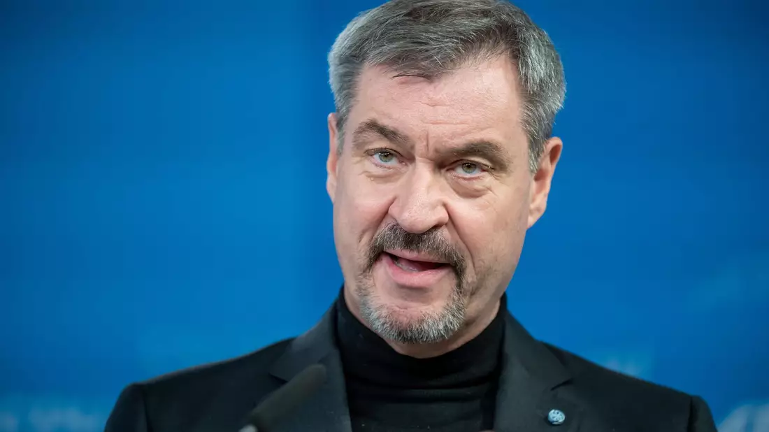 Vor der vergangenen Bundestagswahl hatte Söder sich noch für Schwarz-Grün starkgemacht. - Bild: Michael Kappeler/dpa