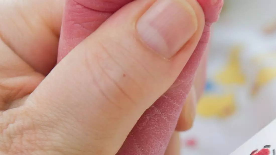 Ein Bluttropfen vom Fuß eines Babys genügt, um viele Krankheit zu erkennen. (Archivbild) - Bild: picture alliance / Stefan Sauer/dpa-Zentralbild/dpa