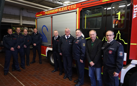 FW-KLE: Arbeitsgruppe Realbrand-Ausbildung der AGBF trifft sich in Kleve - Foto: presseportal.de