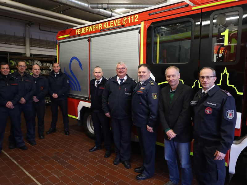 FW-KLE: Arbeitsgruppe Realbrand-Ausbildung der AGBF trifft sich in Kleve - Foto: presseportal.de