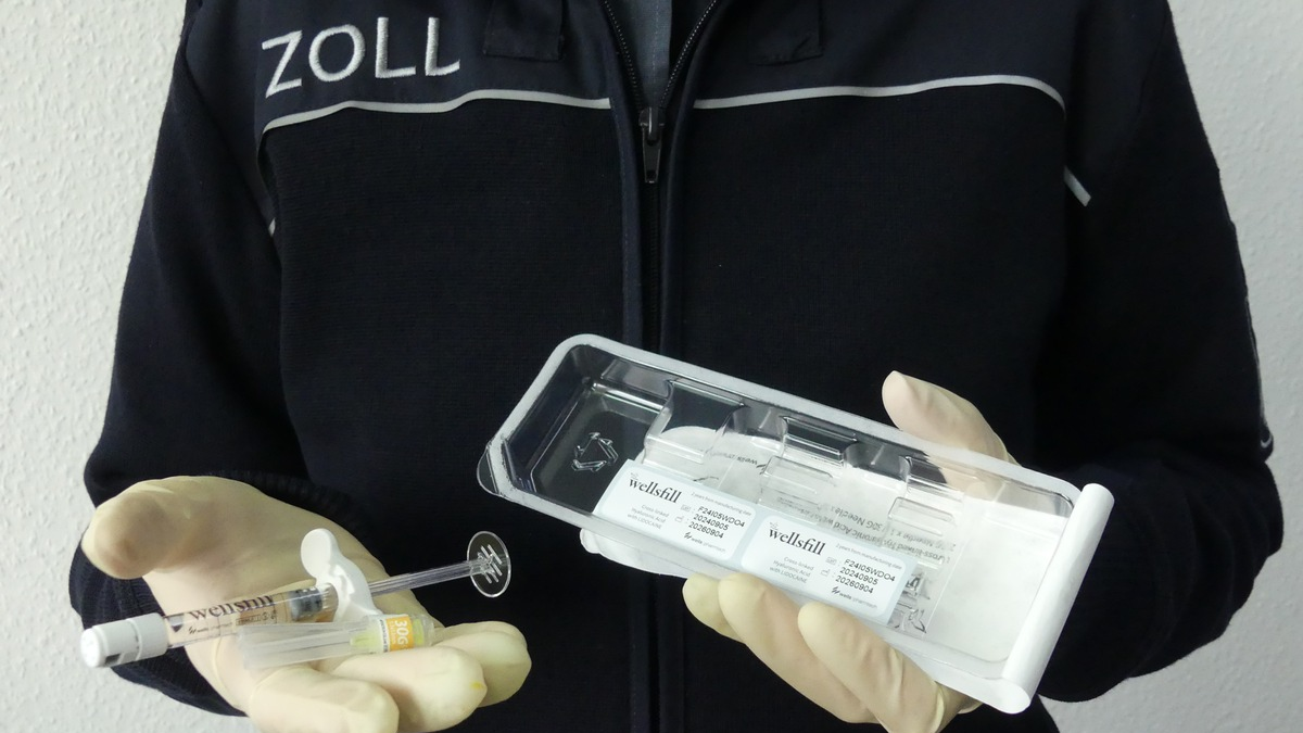 HZA-KO: Koblenzer Zoll stoppt illegale Einfuhr von 250 Hyaluronspritzen - Foto: presseportal.de