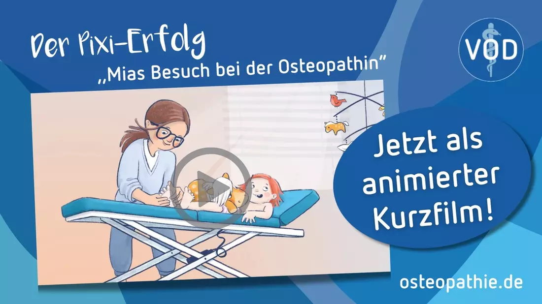 Premiere: Animierter Kurzfilm zum ersten Pixi-Buch über Osteopathie - Bild: presseportal.de