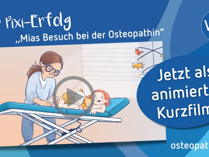 Premiere: Animierter Kurzfilm zum ersten Pixi-Buch über Osteopathie - Foto: presseportal.de
