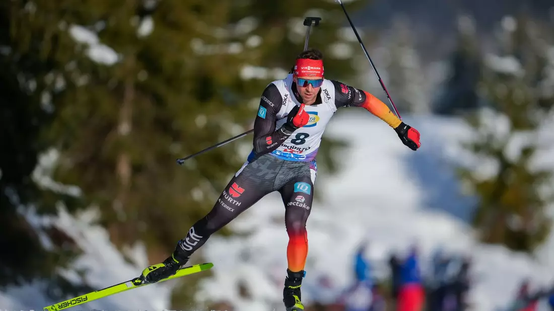 Philipp Nawrath hat derzeit als einziger Deutscher gute Form. - Bild: Georg Hochmuth/APA/dpa