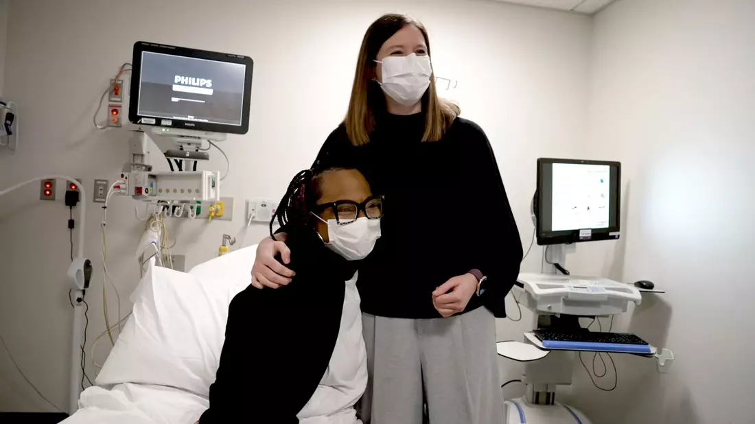 Towana Looney soll seit der Operation nicht mehr auf Dialyse angewiesen sein - Bild: Shelby Lum/AP Photo/dpa