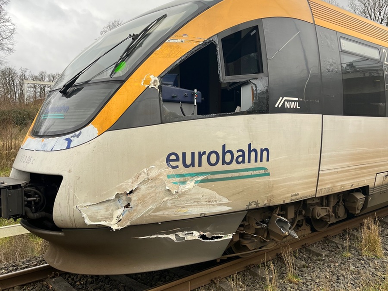 POL-MS: Zugunfall am Maikottenweg - Foto: presseportal.de