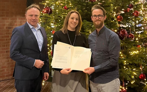 POL-BOR: Borken - Lebensretter geehrt - Foto: presseportal.de