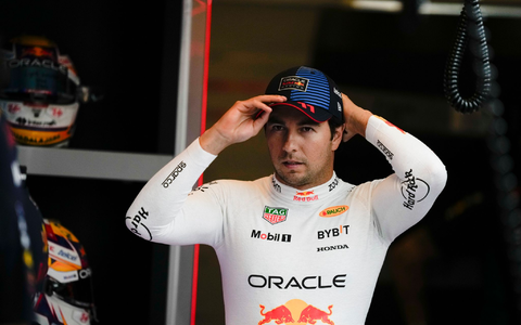 Für Sergio Pérez geht es bei Red Bull nicht weiter. - Foto: Altaf Qadri/AP