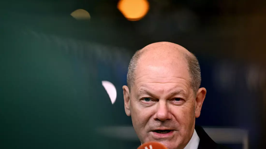 Folgte der Einladung von Nato-Generalsekretär Mark Rutte: Bundeskanzler Olaf Scholz. - Bild: Harry Nakos/AP/dpa