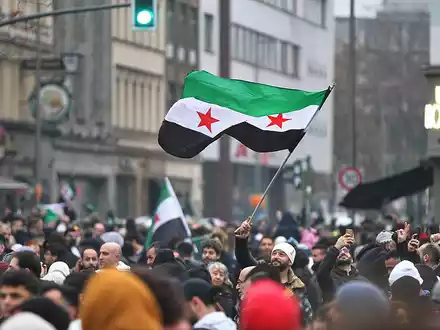 Syrer in Deutschland feiern den Sturz von Assad in Syrien (Archiv) - Foto: über dts Nachrichtenagentur