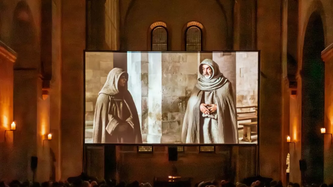 Detektivarbeit: Kloster Eberbach erforscht Mauerwerksschäden / DBU fördert - Einst Filmkulisse für Name der Rose - Bild: presseportal.de
