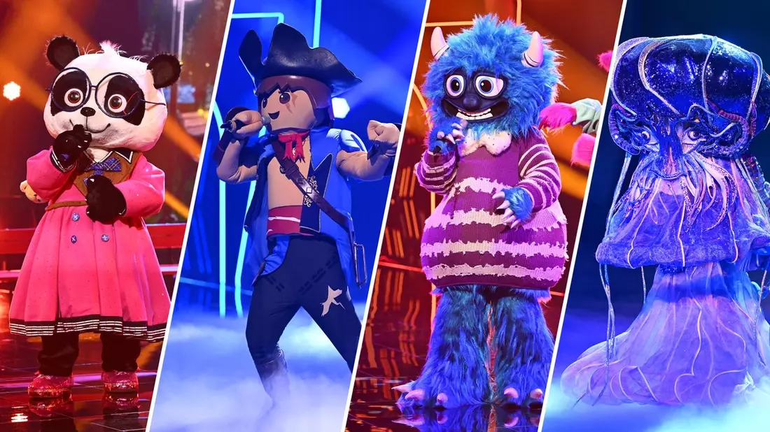 Der Panda Der Pirat Willi W. Die Qualle The Masked Singer - Bild: Joyn/Willi Weber, presseportal.de