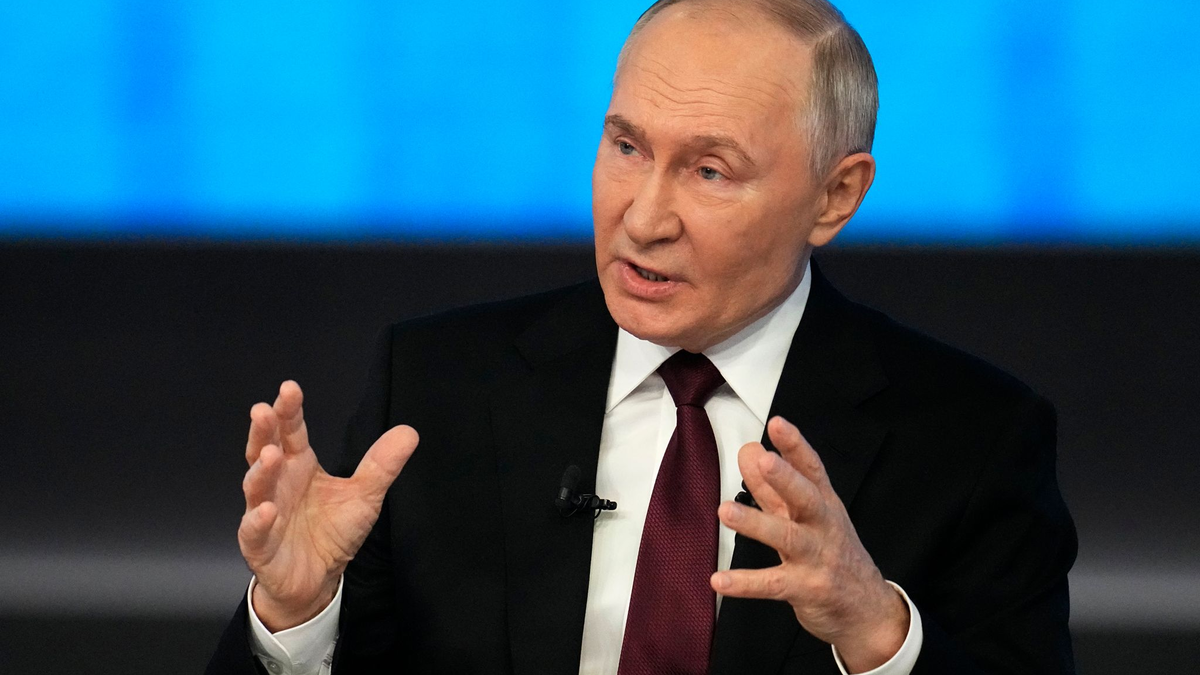 Putin ist eigenen Angaben nach bereit zu Kompromissen in der Ukraine. - Foto: Alexander Zemlianichenko/AP/dpa