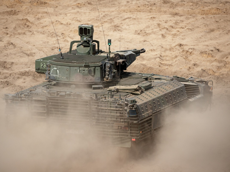 Weitere Reaktivschutzmodule für die Kriegstauglichkeit des Schützenpanzer Puma - Foto: presseportal.de