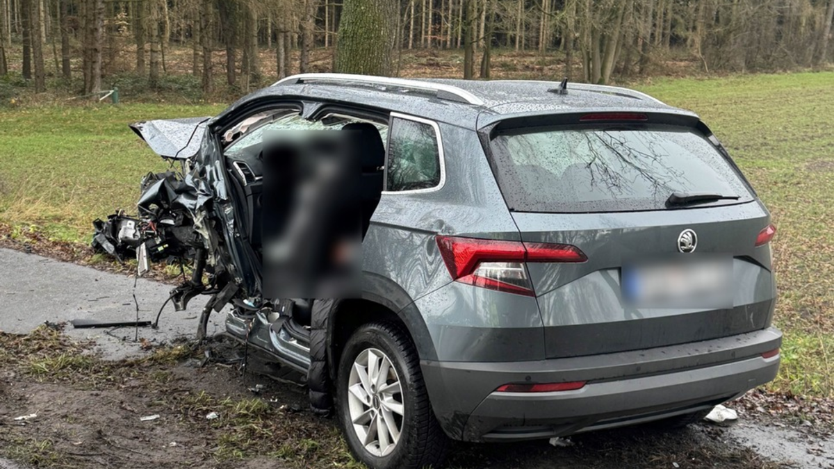 POL-ROW: ++ Schwerer Verkehrsunfall auf der B71 zwischen Brüttendorf und Wehldorf - ein tödlich Verletzter und zwei Schwerverletzte ++ - Foto: presseportal.de