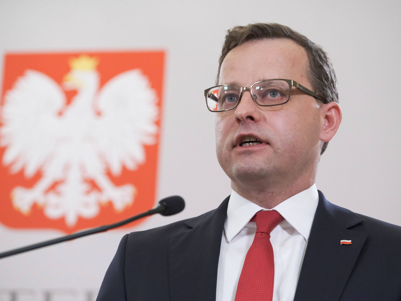 Polens früherer Vize-Justizminister Marcin Romanowski wird wegen Korruptionsverdachts gesucht. (Archivbild) - Foto: Mateusz Marek/PAP/dpa