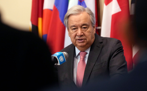 UN-Chef Guterres verurteilt die Eskalation zwischen Israel und der Huthi-Miliz im Jemen. (Archivbild) - Foto: Richard Drew/AP/dpa