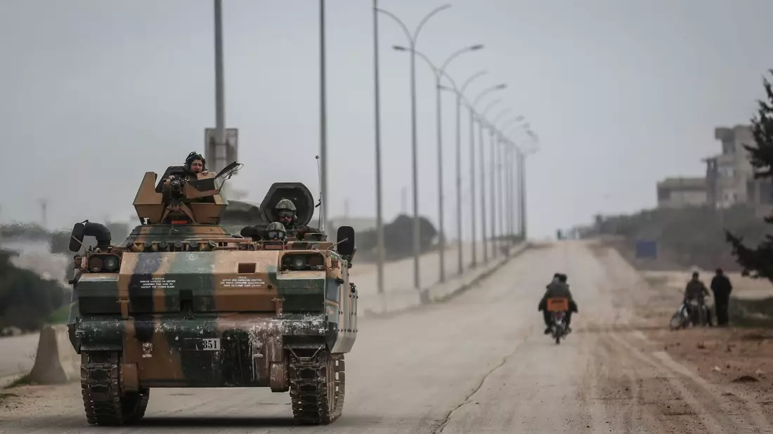 Die Türkei geht im Norden Syriens gegen die syrische Kurdenmiliz vor. (Archivbild) - Bild: Anas Alkharboutli/dpa