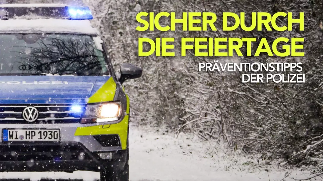 POL-DA: Südhessen: Sicher durch die Weihnachtszeit / Präventionstipps der Polizei - Bild: presseportal.de
