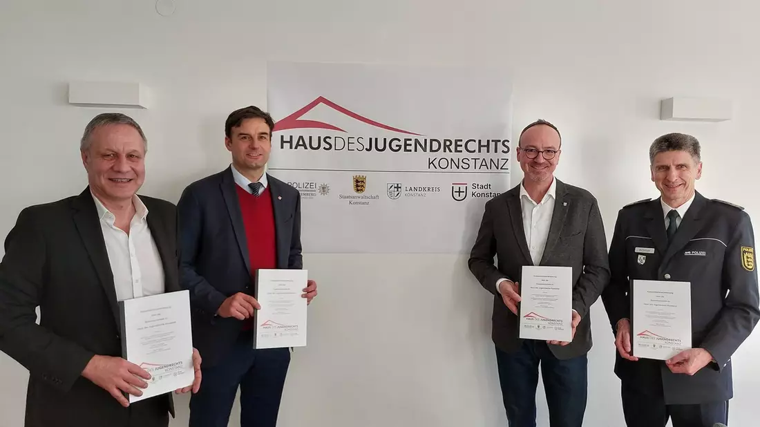 POL-KN: (Konstanz) Haus des Jugendrechts Konstanz nimmt Arbeit auf - Zweites Haus des Jugendrechts im Bezirk - Bild: presseportal.de
