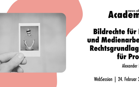 Bildrechte für PR und Medienarbeit: Rechtsgrundlagen für PR-Profis Ein Webinar der news aktuell Academy - Foto: presseportal.de