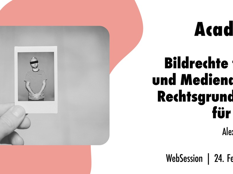 Bildrechte für PR und Medienarbeit: Rechtsgrundlagen für PR-Profis Ein Webinar der news aktuell Academy - Foto: presseportal.de