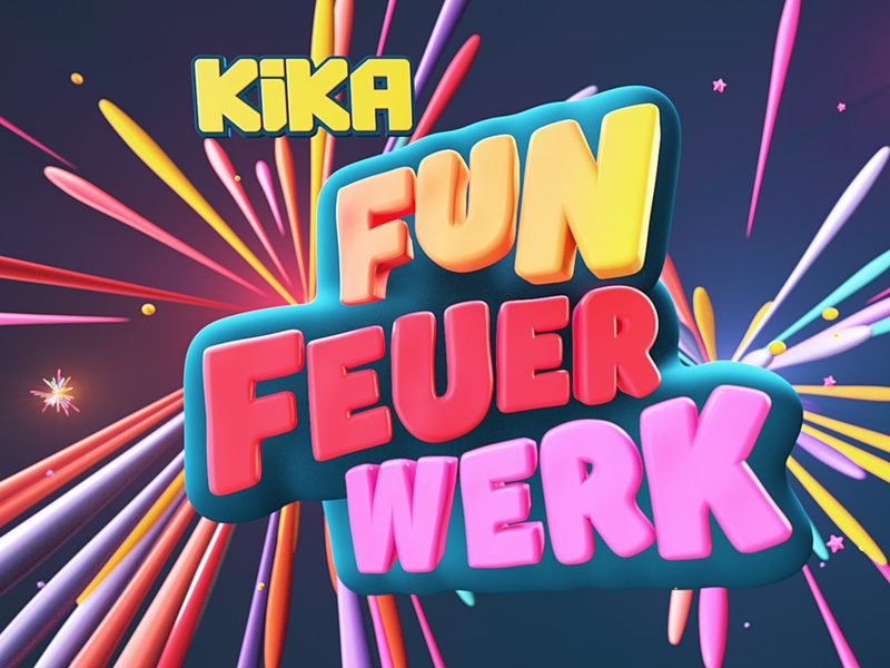 KiKA FUNFEUERWERK zu Silvester auf kika.de bis 1:00 Uhr nachts / Vom KiKA-Kinderredaktionsrat ausgewählte Filme und Serien für alle Nachtschwärmer / Abwechslungsreiches KiKA-Tagesprogramm - Foto: presseportal.de