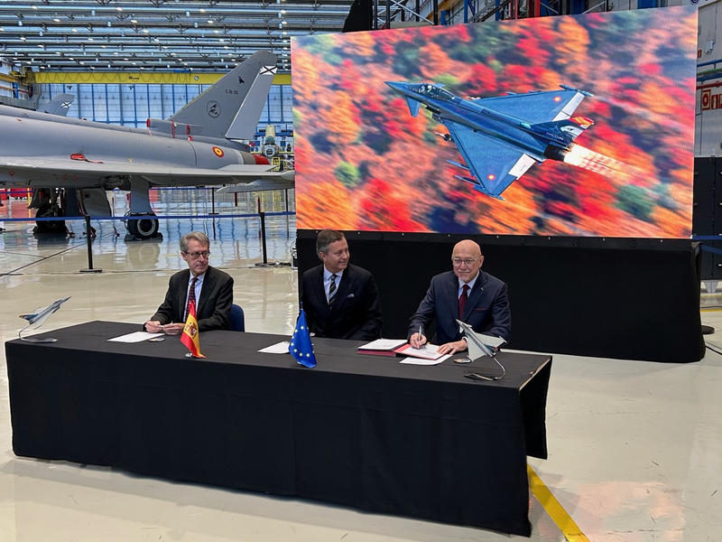 EUROJET unterzeichnet Vertrag über die Lieferung von 59 Triebwerken für die Eurofighter-Flotte der spanischen Luftwaffe - Foto: presseportal.de